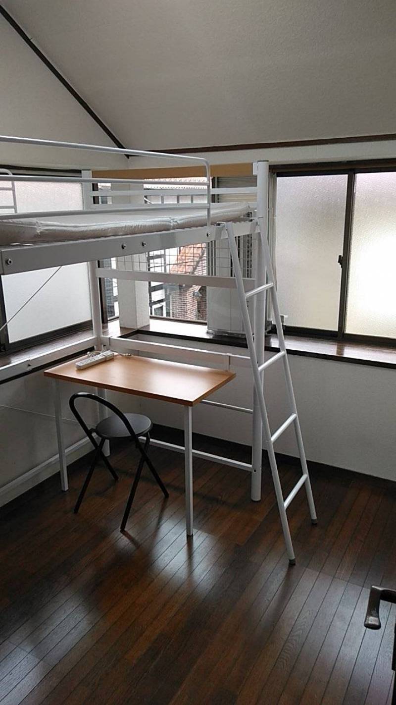 ロフトベッド設置済み