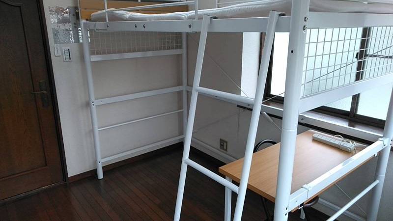 ロフトベッド設置済み