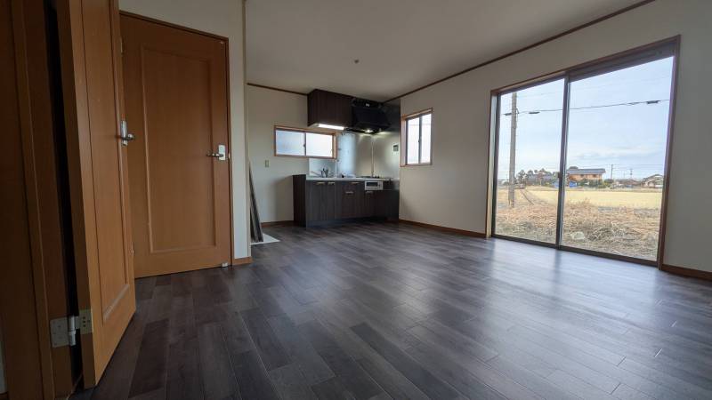 11.5帖の広々LDK。