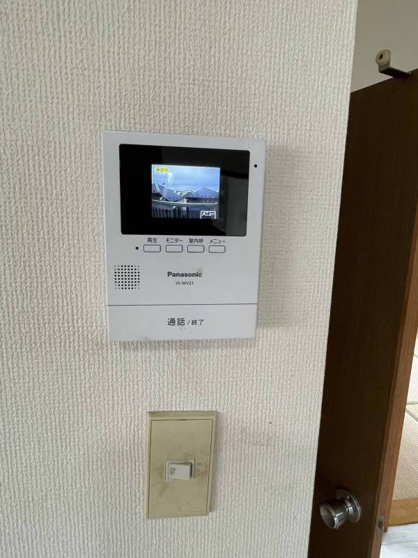 TVモニターインターホンで安心