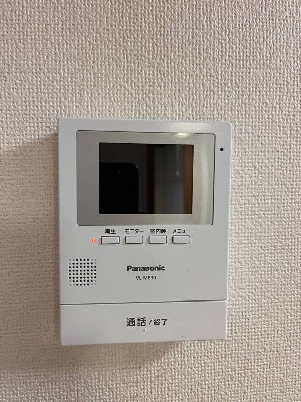 安心のモニター付きインターホン