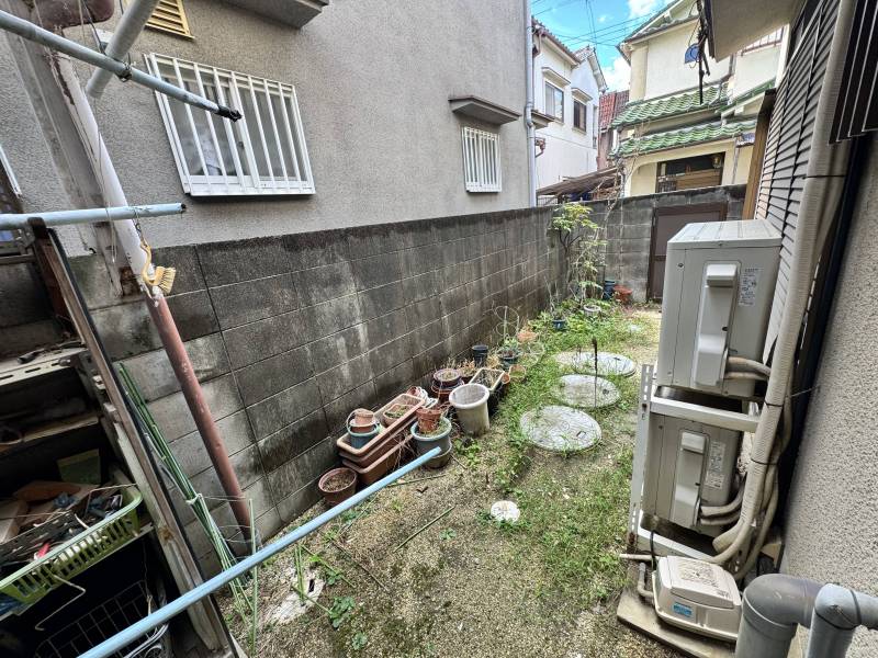庭もあります