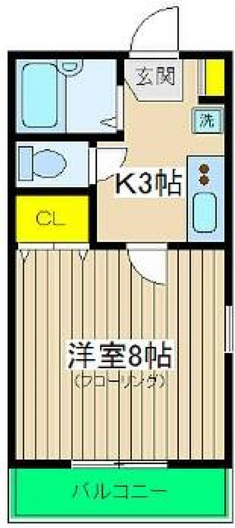 バス・トイレ別です。