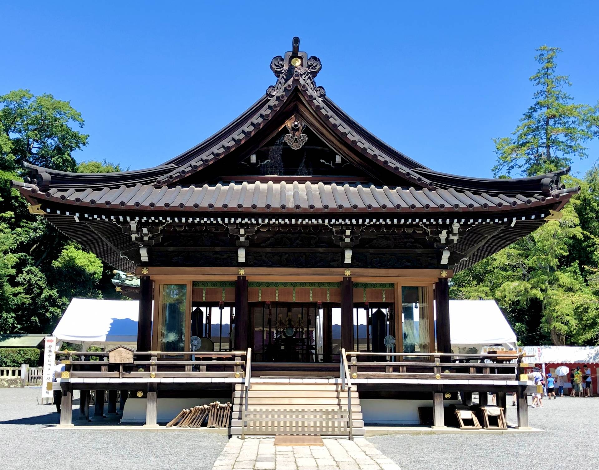 三嶋大社の境内