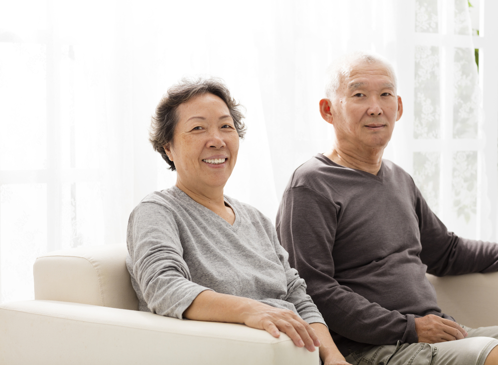 老父婦