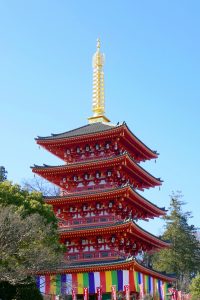 高幡不動尊 五重塔