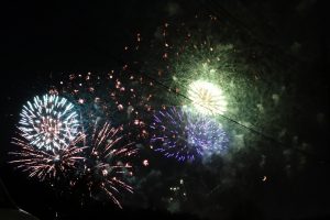 朝霞市彩夏祭の花火